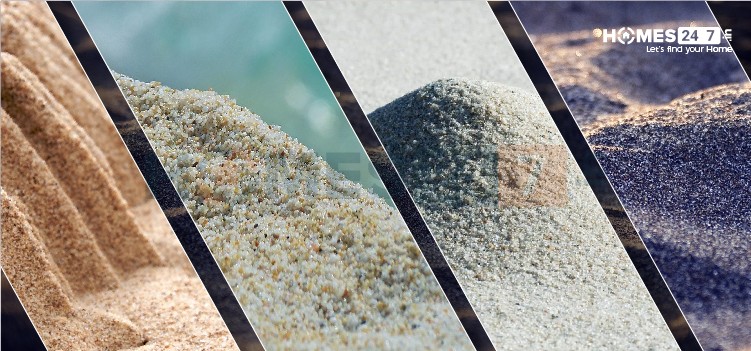Types of Sand used in Construction